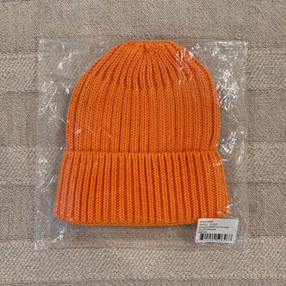 Honor the Gift "Marvin" Ribbed Beanie - NIP‎ - Color: Orange